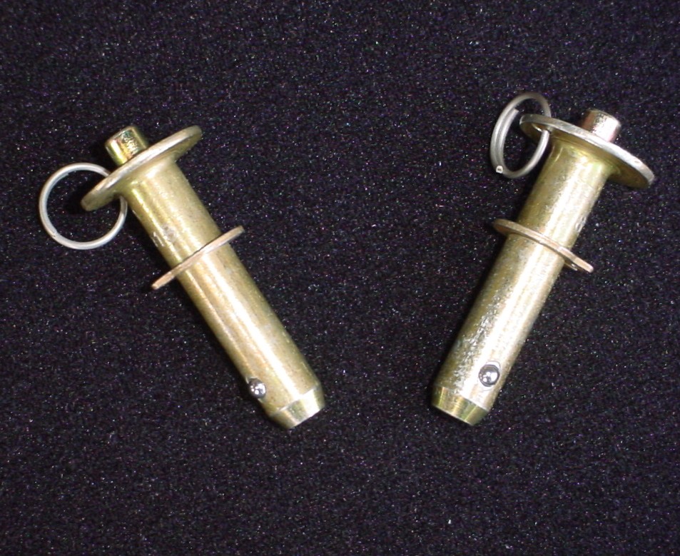 Quick Release Pins Roll a Ramps